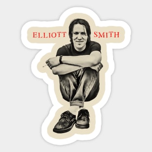 elliott smith art Sticker